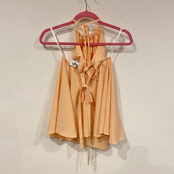 Sabo Skirt Shari Halter Mini Dress Size XS EUC - Picture 5 of 5